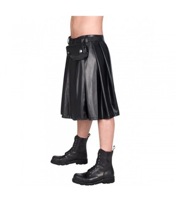 Men Pistol Short Black Sky Kilt